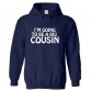 I'm Going To Be A Big Cousin Unisex Classic Kids and Adults Pullover Hoodie